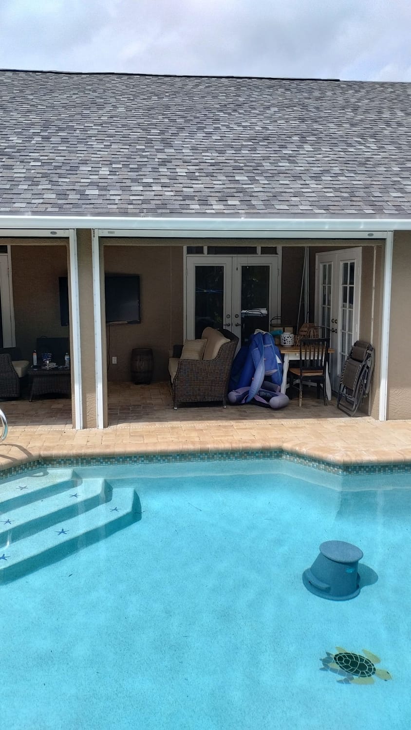 White Seamless Gutters Cape Coral, FL Cape Coral Seamless Gutters